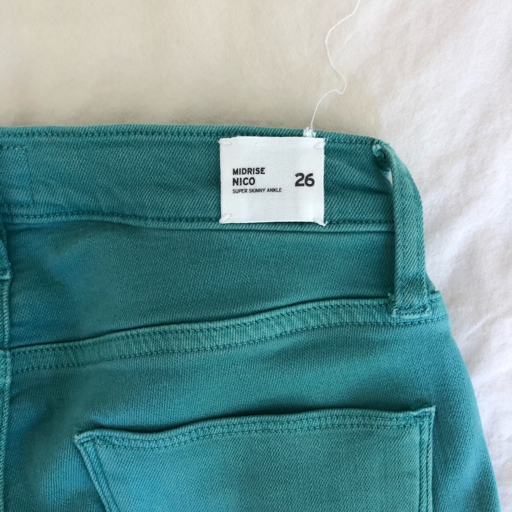 Hudson mid rise NICO super skinny ankle